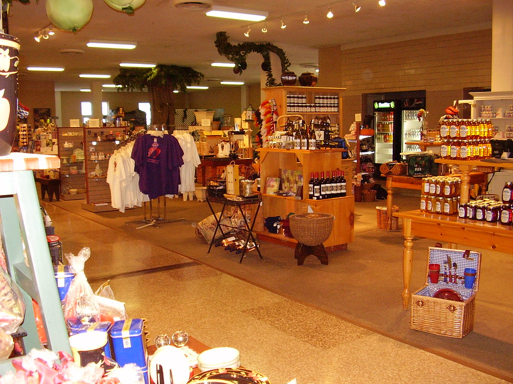 Professional gift store retail interior with quality display