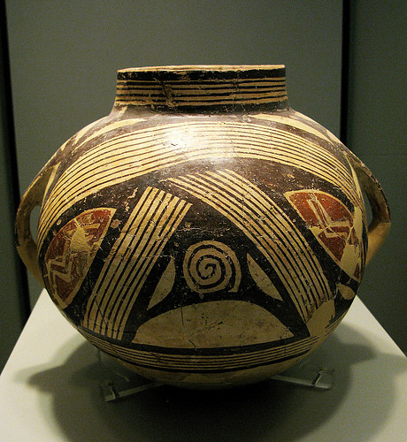 Beautiful handmade ceramic vase